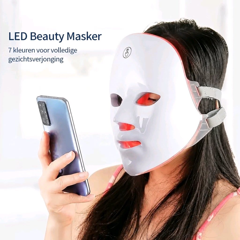 LED Photonen Gezichtsmasker β 7 Kleuren Lichttherapie
