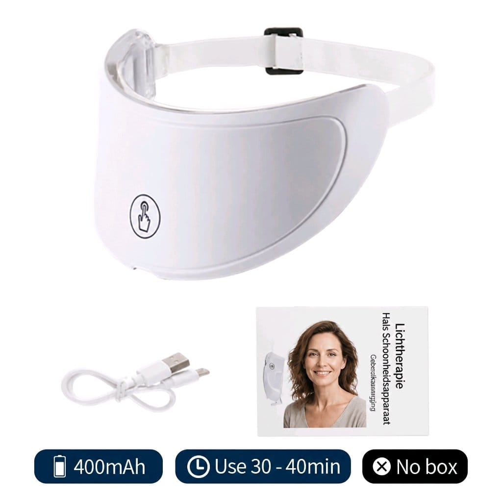 Nek LED masker in gebruik — DounyaStore