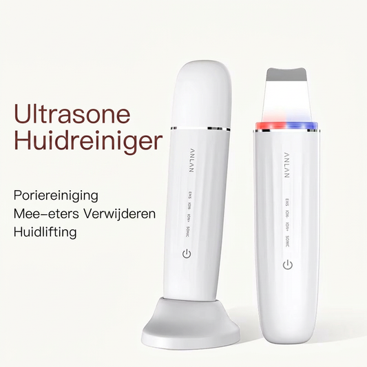 ANLAN 4-in-1 Gezichtsbehandeling | Ultrasoon Reinigen, EMS Lifting & LED Lichttherapie