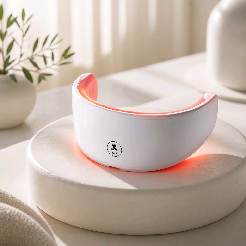 Nek LED Masker — Lichttherapie voor Huidverstrakking & Anti-Rimpel