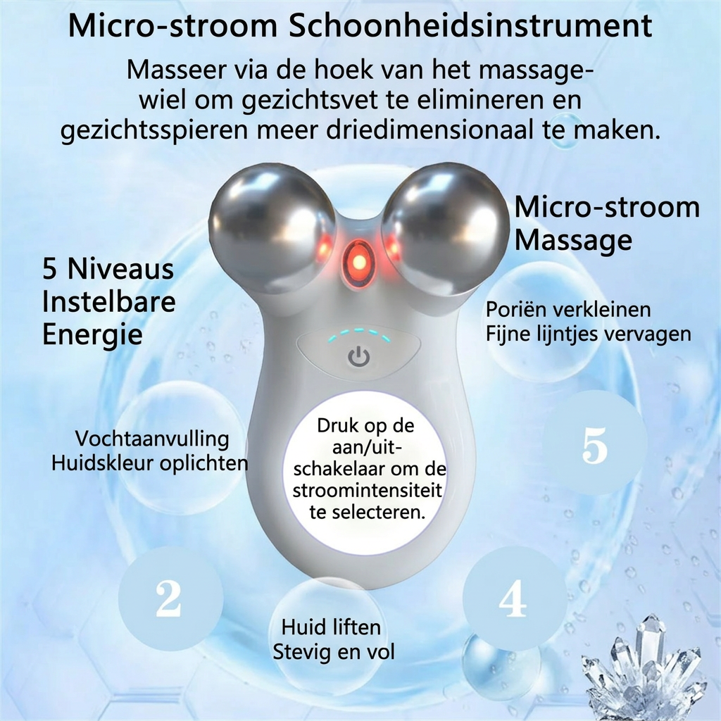EMS Microstroom Gezichtsmassager