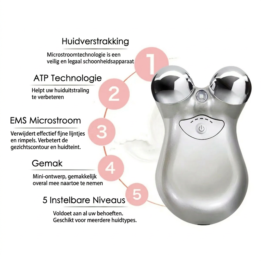 EMS Microstroom Gezichtsmassager