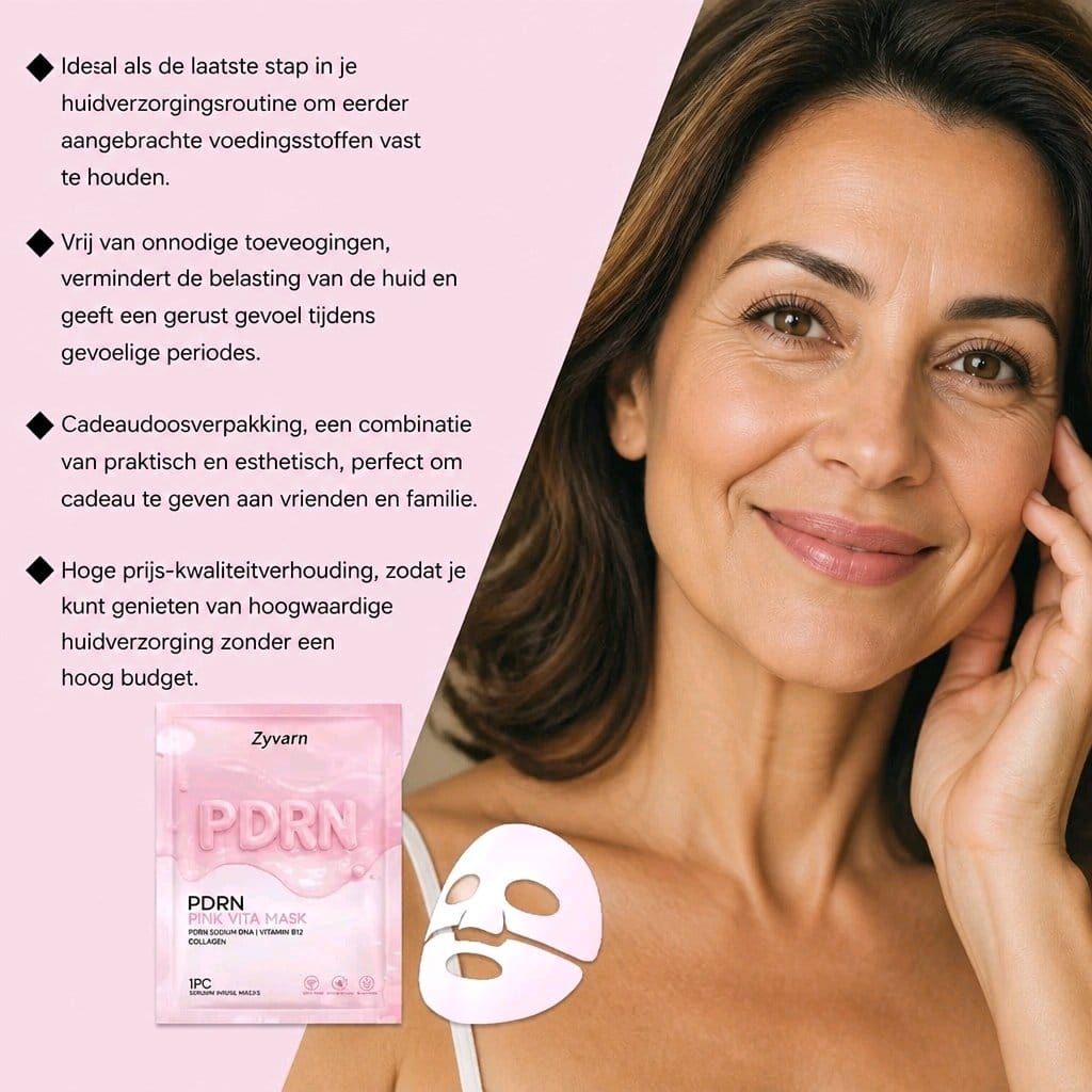 PDRN Roze Oogcrème met Collageen & Zalm-DNA voor de Oogcontouren