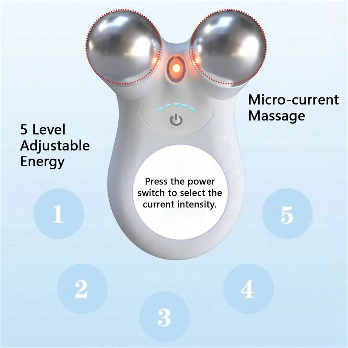 EMS Microstroom Gezichtsmassager