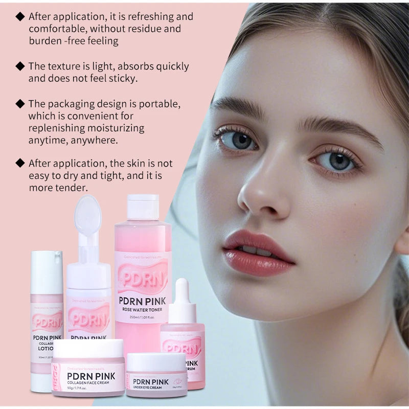 PDRN Pink Under Eye Crème — Collageen & Zalm DNA Oogverzorging