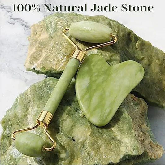 K-beauty gevoel
Jade Roller & Gua Sha Set — Jouw dagelijkse K-beauty ritual thuis
