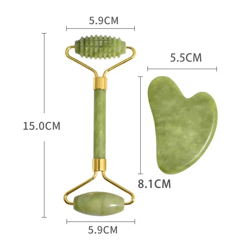 K-beauty gevoel
Jade Roller & Gua Sha Set — Jouw dagelijkse K-beauty ritual thuis