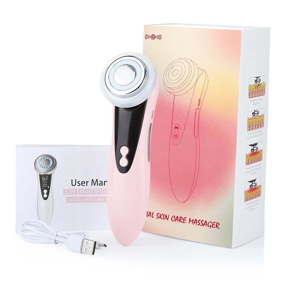 Gezichtslifter met LED licht en EMS microstroom