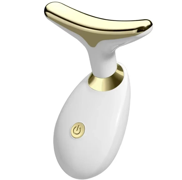 EMS Gezichtsmassager met LED Therapie voor Nek en Gezicht
